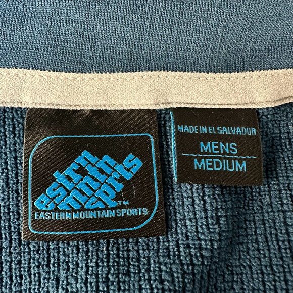 Eastern Mountain Sports Men's 1/4 Zip Polartec® Base Layer Top, Size M, Blue‎ - Picture 5 of 8